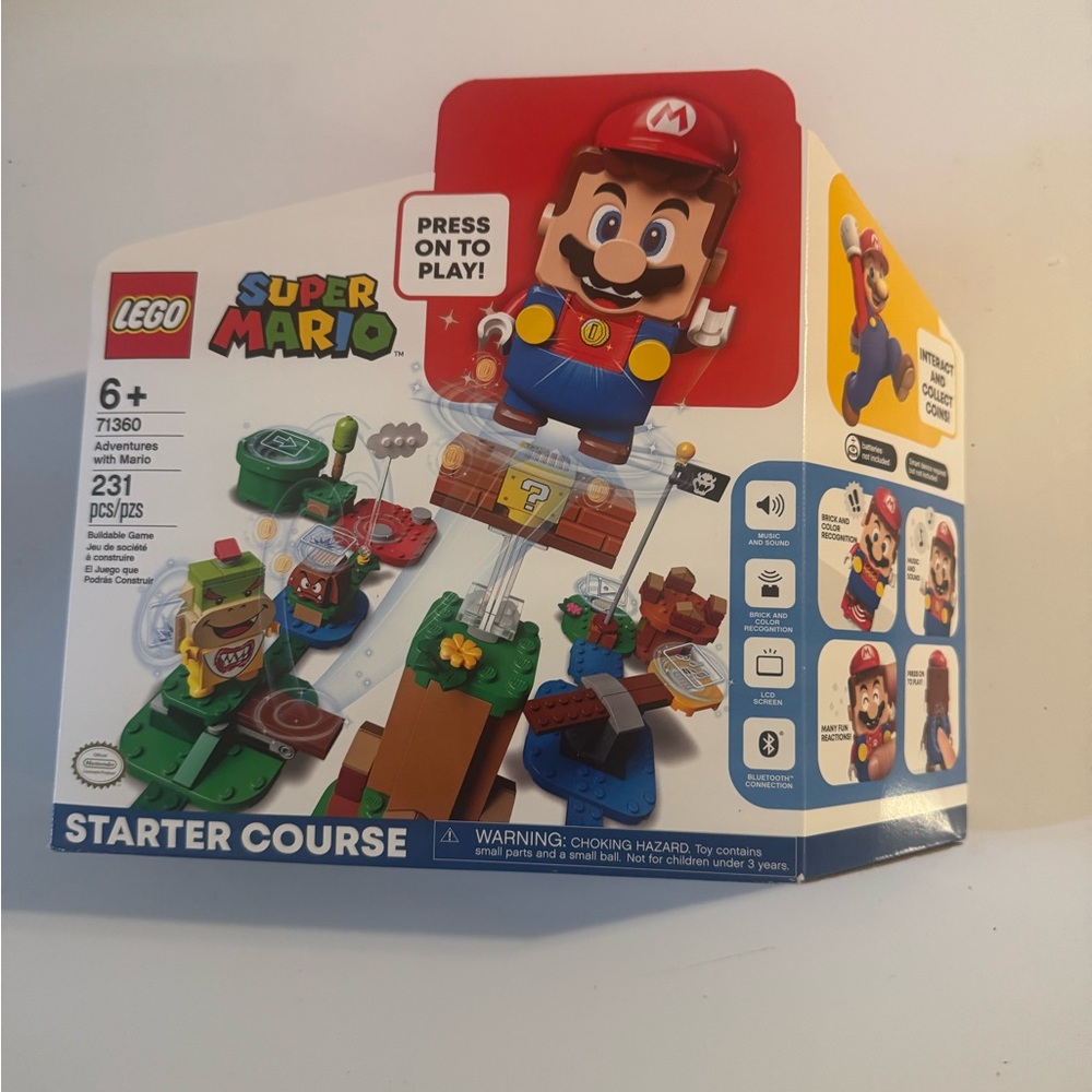 LEGO Super Mario Adventure Set with Red and Green